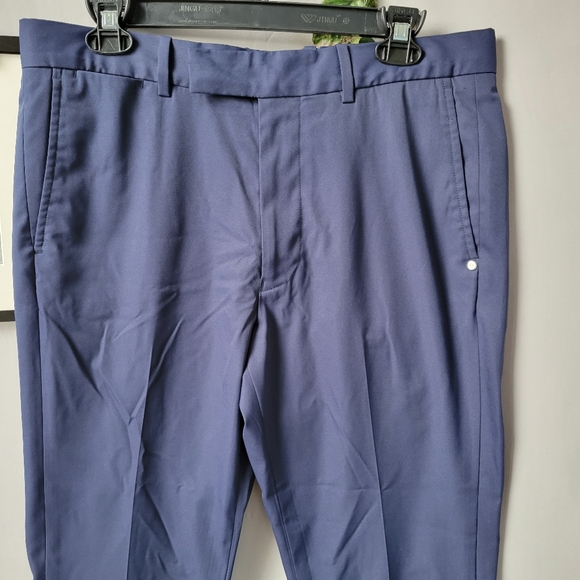 Ralph Lauren RLX Men's Flat Front Golf Pants in French Navy 32 - Picture 3 of 14